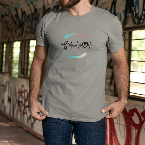 Ik Onkar Vibe - Men's Fitted Muscle Short Sleeve T-shirt
