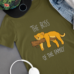 The Boss Of The Family - Kids T-shirt