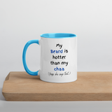 My Beard is hotter than my chaa - 11 oz. mug