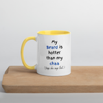 My Beard is hotter than my chaa - 11 oz. mug